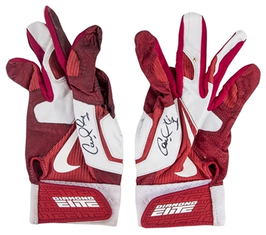 2012 Carlos Correa Game Used & Signed Nike Batting Gloves (JT Sports, Correa LOA & SGC)
